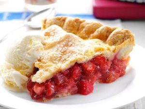 Strawberry Rhubarb pie filling