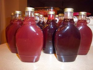 Strawberry and Blackberry Pancake syrup