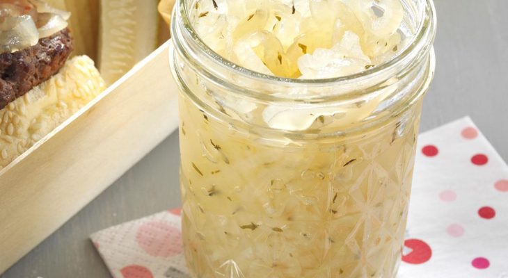 Sweet Pickled Vidalia Onion