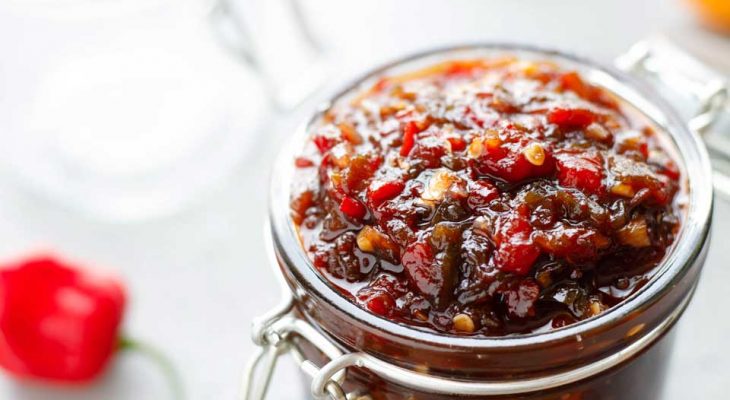 Sweet and Hot Pepper and Onion Relish