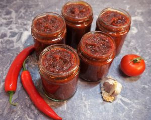 Sweet and Hot Pepper and Onion Relish