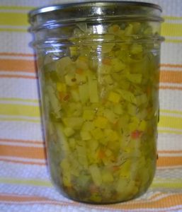 Terresas Hot Dill Pepper Relish Made