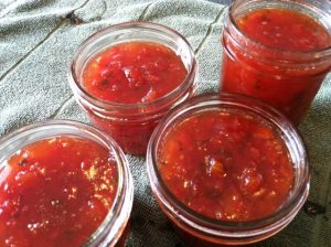 Tomato Pineapple Basil Jam