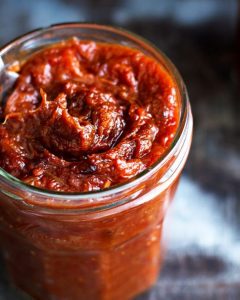 Tomato Rhubarb Chutney