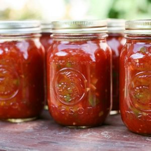 Tomato Rhubarb Chutney