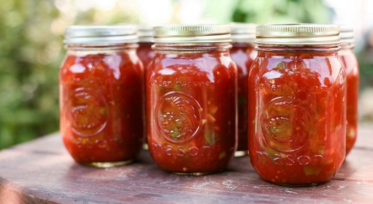 Tomato Rhubarb Chutney