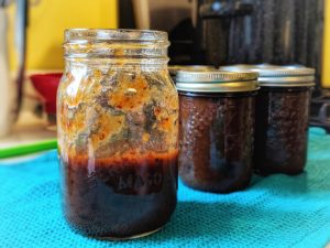 Victorian Barbecue Sauce (Rhubarb Barbecue Sauce)