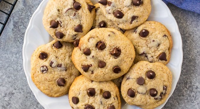 Whole Wheat Clear Jel Chocolate Chip Cookies