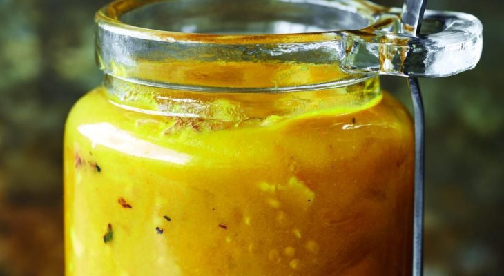 Yellow Tomato Thyme Jam