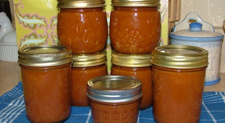 Zesty Peach Barbecue Sauce