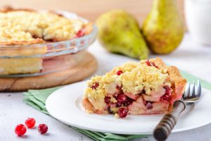 canning pear cranberry pie filling