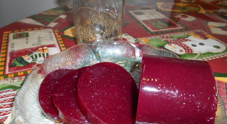 Jellied Cranberry Sauce Canning for Thanksgiving