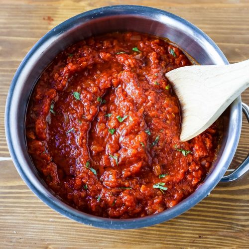 Classic Spaghetti Sauce Canning Recipe