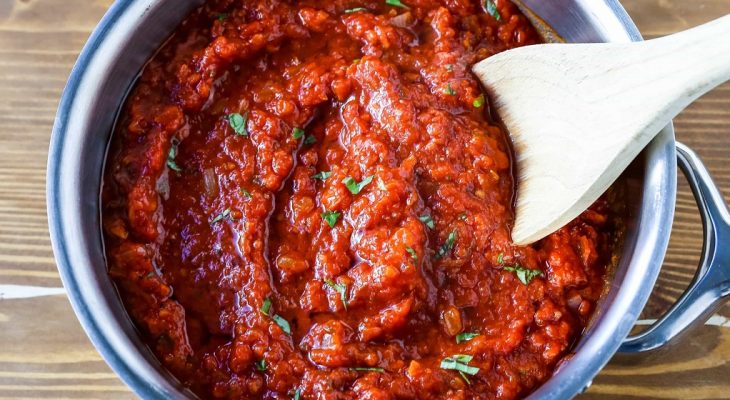 Classic Spaghetti Sauce Canning Recipe