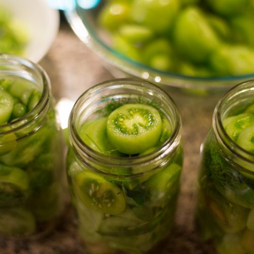 Green Tomato Pickles