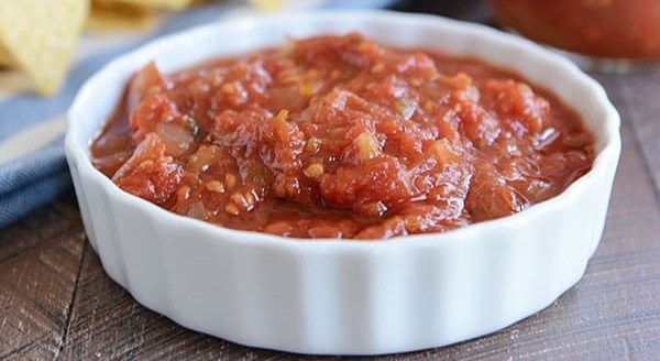 Picante Tomato-Chile Salsa Recipe