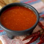 Picante Tomato-Chile Salsa Recipe