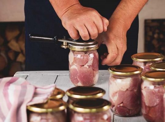 Tips to preserve meat in canned way