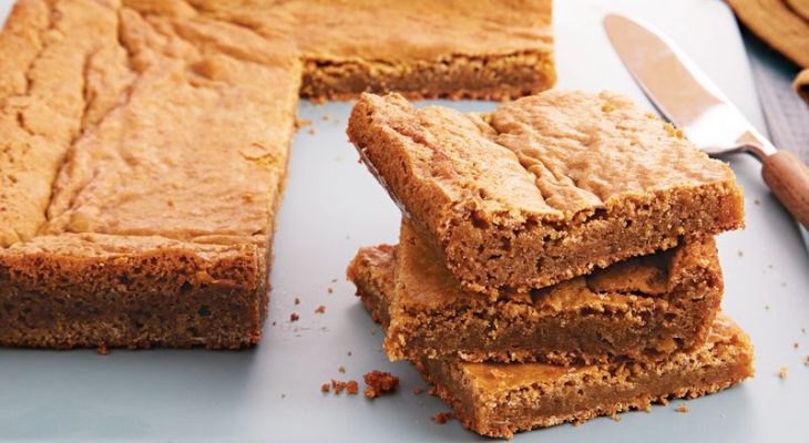 Butterscotch brownies