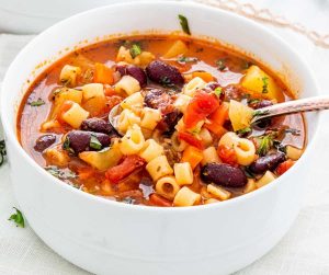 Minestrone soup