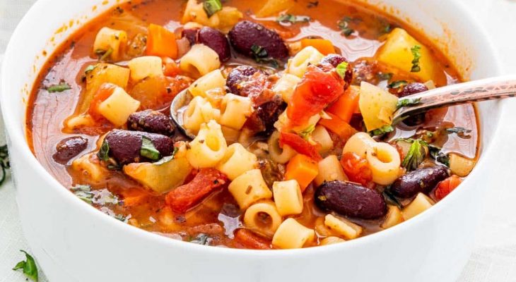 Minestrone soup