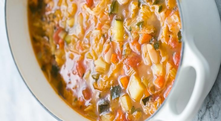 Minestrone soup