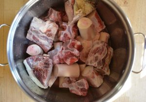 Shin bone soup