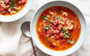 Minestrone soup