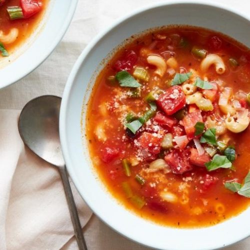 Minestrone soup