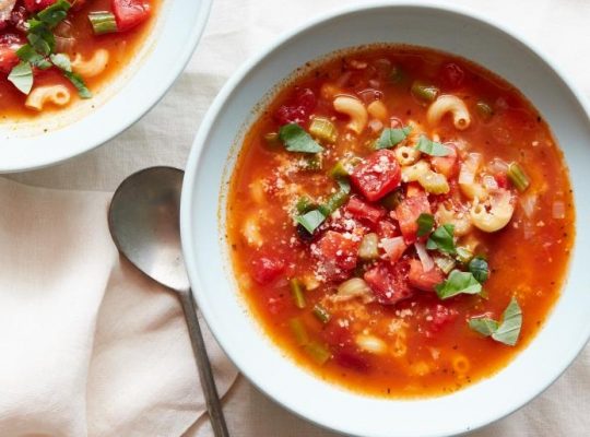 Minestrone soup