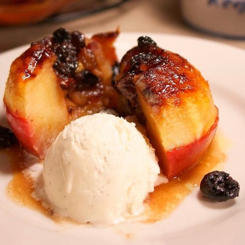 Baked apples a’ la fruit