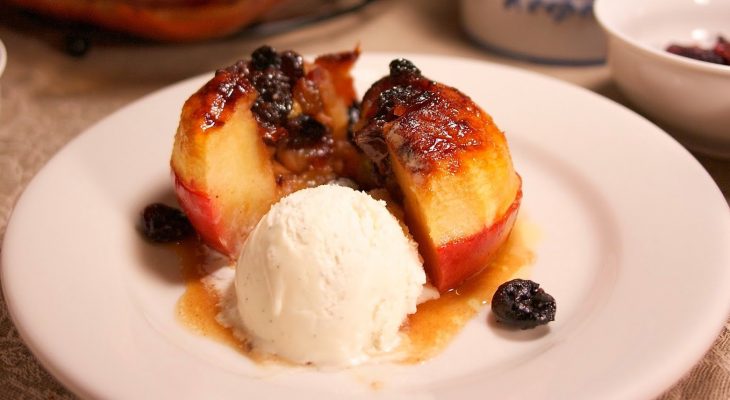 Baked apples a’ la fruit