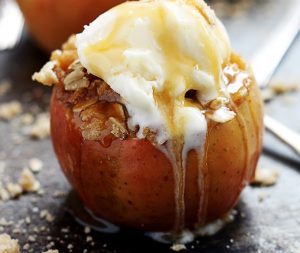 Baked apples a’ la fruit