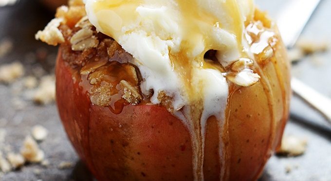 Baked apples a’ la fruit