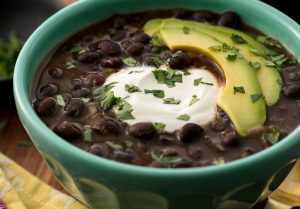 Black bean soup