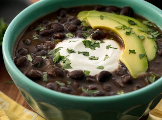 Black bean soup