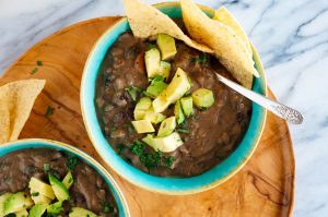 Black bean soup