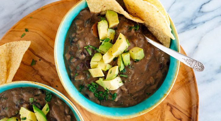 Black bean soup