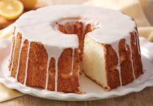 Lemon angel cake