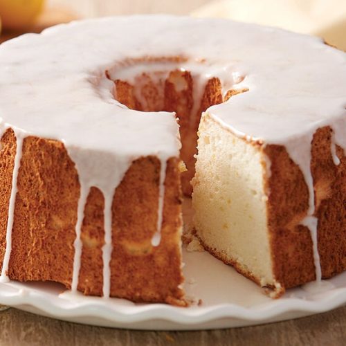 Lemon angel cake