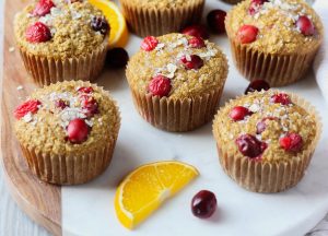 Orange blender muffins