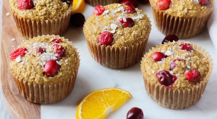 Orange blender muffins