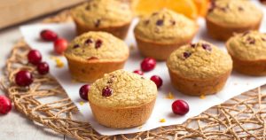 Orange blender muffins