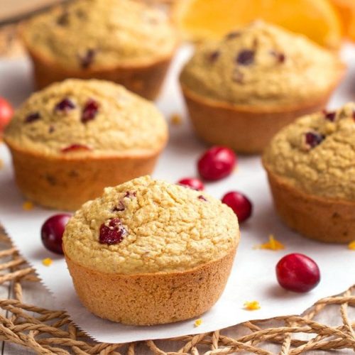 Orange blender muffins