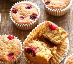 Orange blender muffins