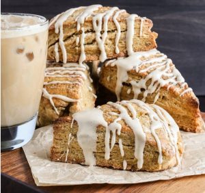 Pumpkin ginger scones