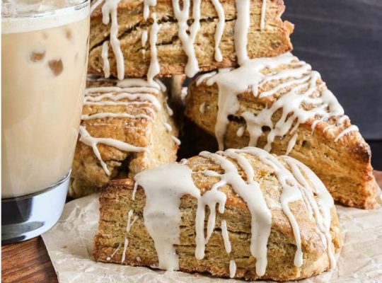 Pumpkin ginger scones