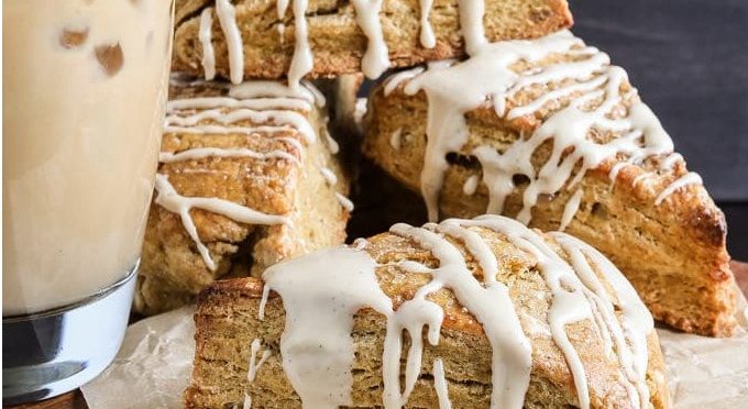 Pumpkin ginger scones