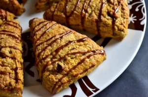 Pumpkin ginger scones