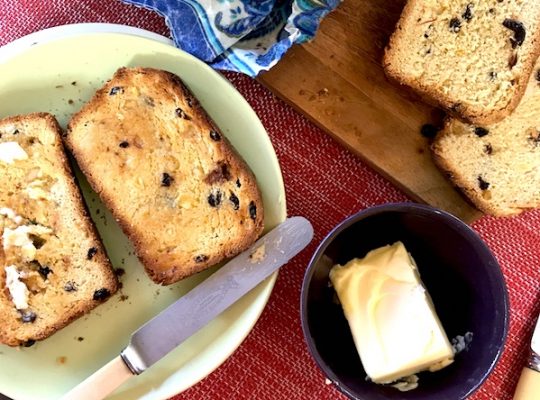 Saffron Fruit Bread